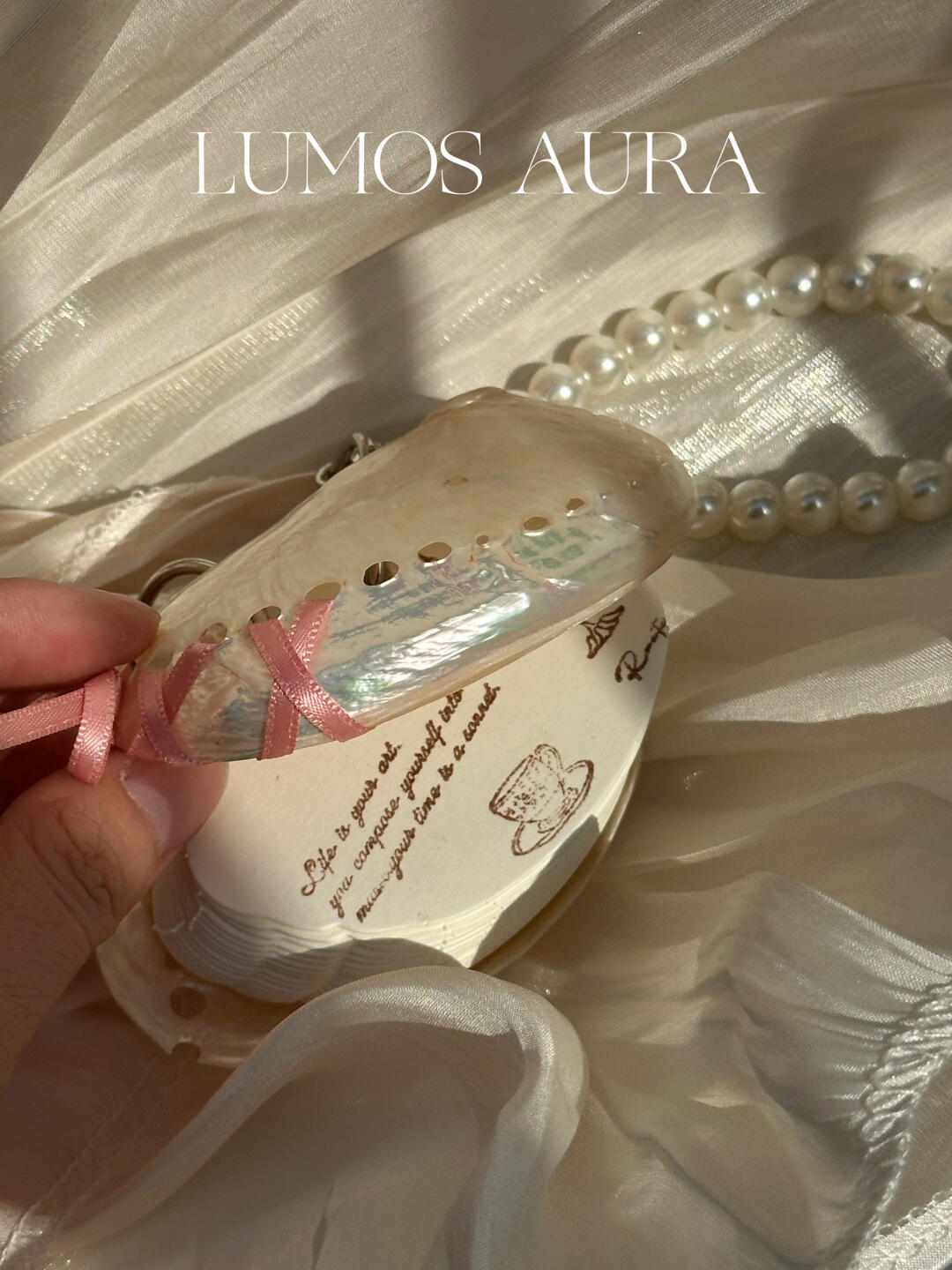 Natural abalone shell journal （hand made High-quality appearance-oriented journal book）